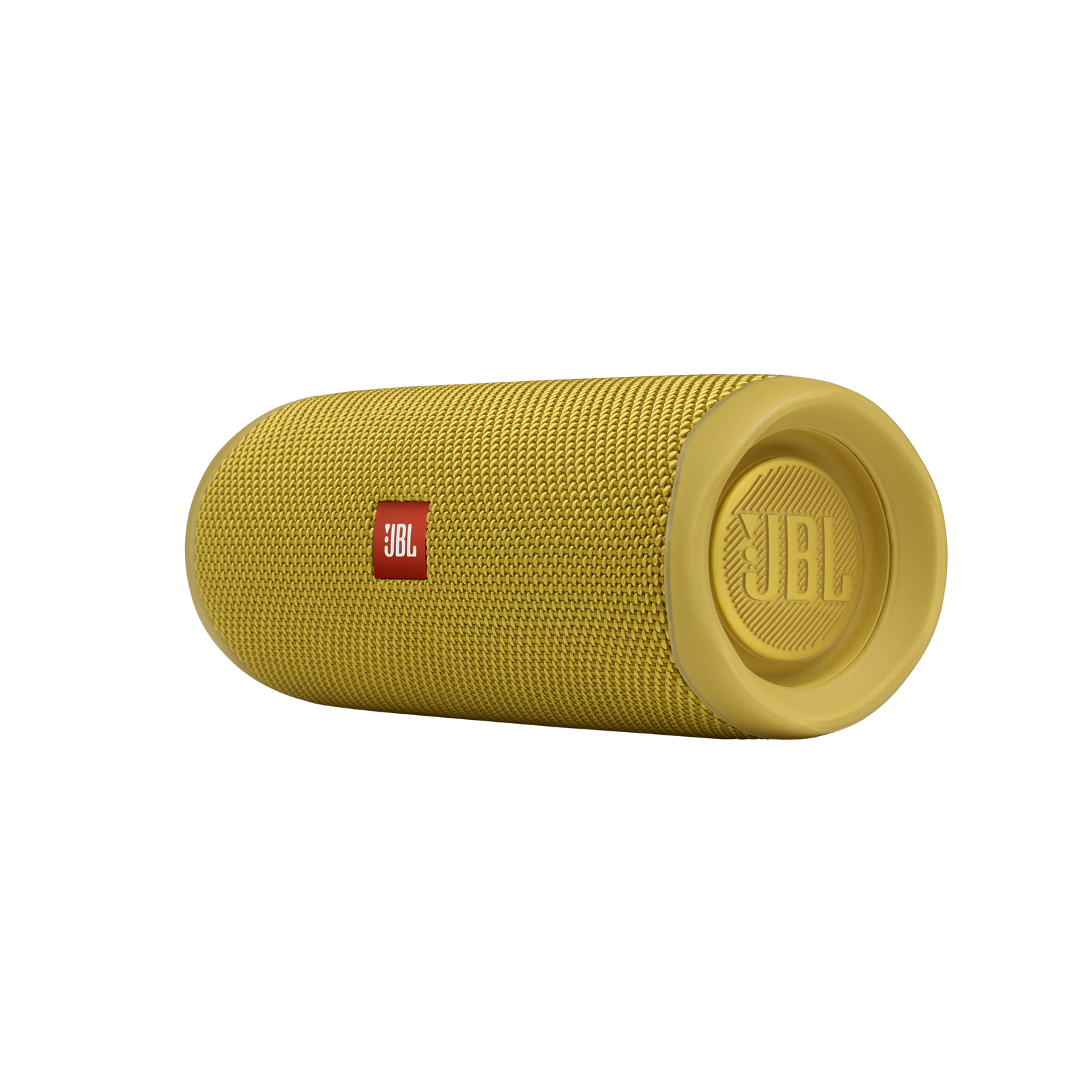 JBL Flip 5 - Mustard Yellow - Portable Waterproof Speaker - Detailshot 3